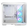 Obudowa MSI MAG PANO M100R PZ WHITE M-ATX Micro Tower z oknem, bez zasilacza