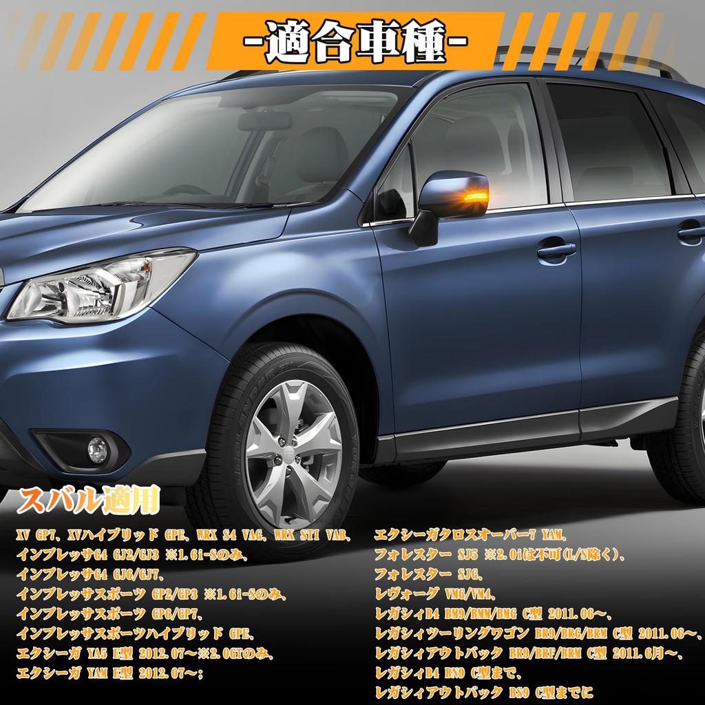 Gempro WRX S4 VAG WRX STI VAB Revogue Door Mirror Turn Signal Revogue VM4