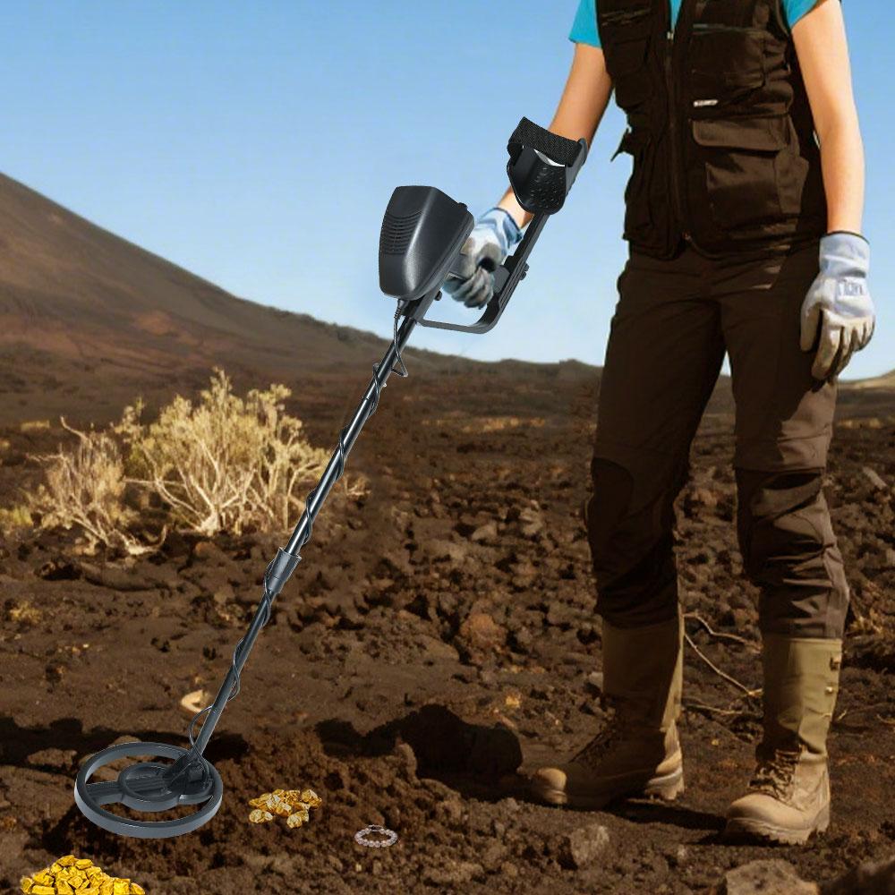 MD5090 Underground Metal Detector IP68 Waterproof Search Coil Pro Metal Detection Equipment for Gold Coin & Treasure Hunting