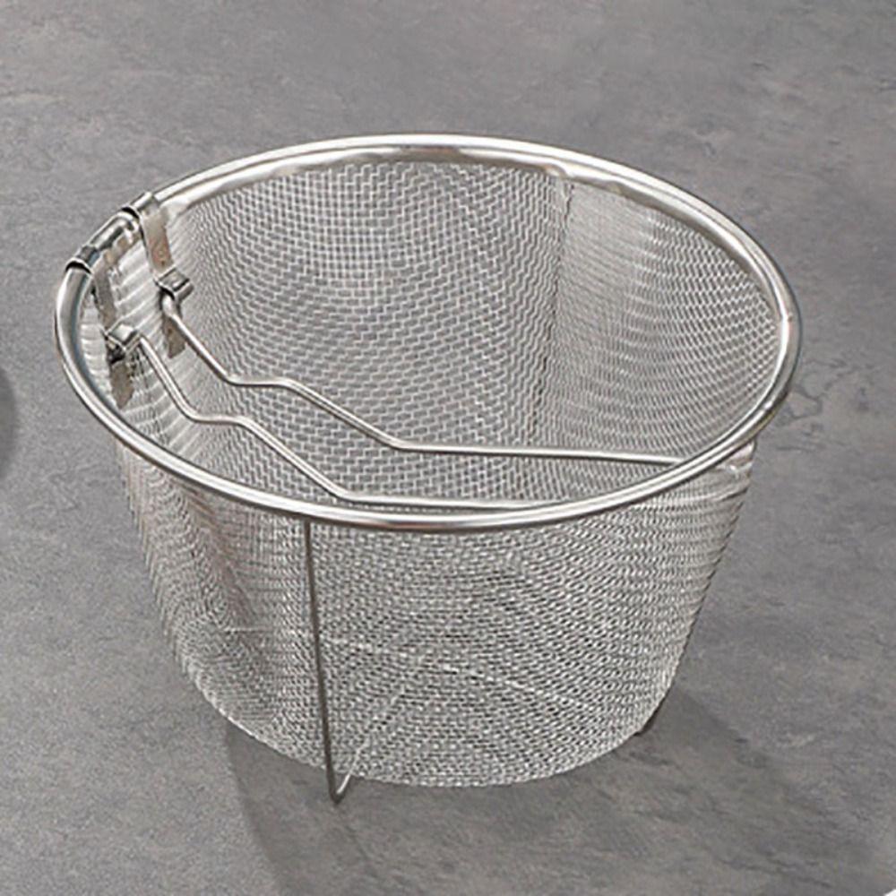 with Frying Basket and Steamer Pasta Pot Visible Lid Stockpot Multifunctional Deep Fryer Pot  Soup