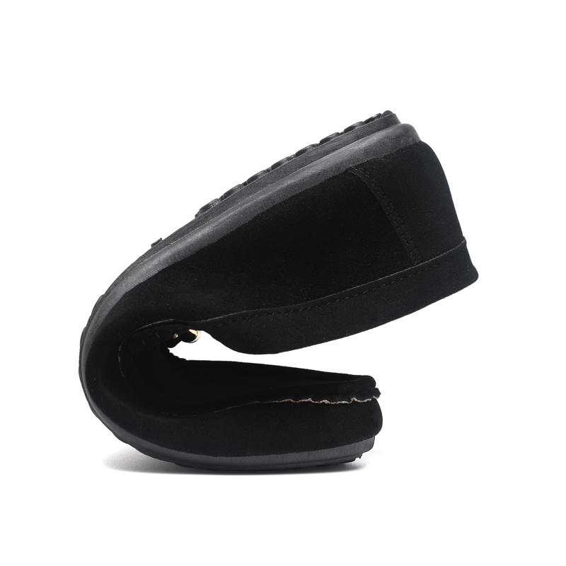 Fashion Fashion Breathable Slip-on Men Casual Shoes Mens Driving Shoes Lightweight Suede Lazy Shoes Male Comfortable Loafers Moccasins