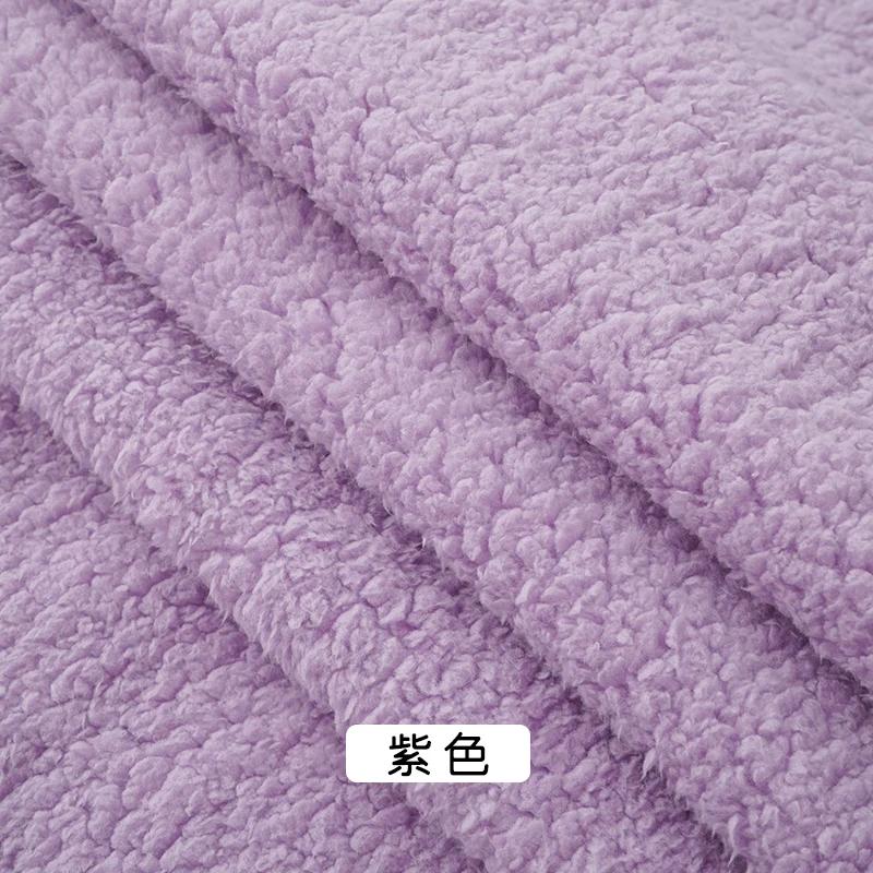 0.5/1 Yard Thickened Double Sided Flannel Fabric For Plush Toys, Outerwear Lining Hoodies Pet Nest Scarves Handmade DIY Fabrics