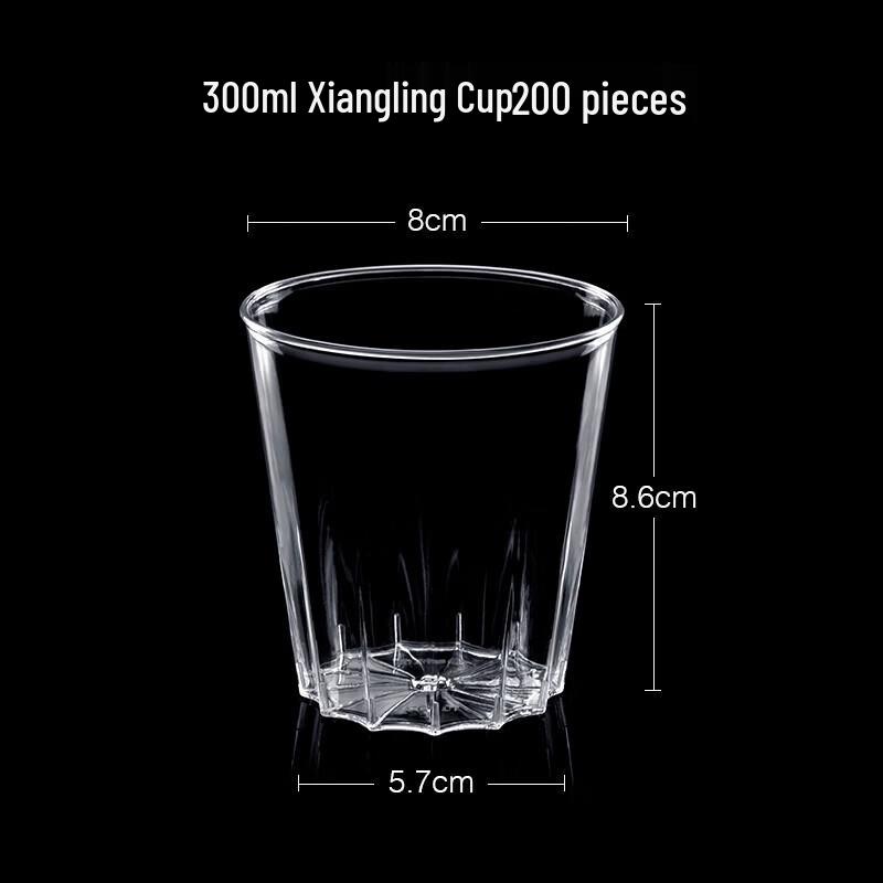 Thickened Disposable Hard Plastic Cups