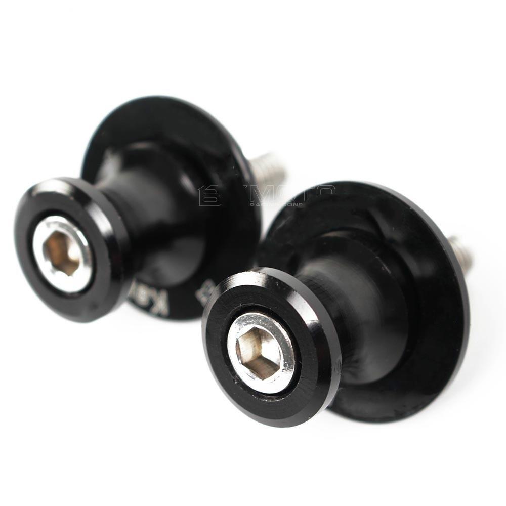 2 X 10mm Motorcycle Swingarm Sliders Spools Safety Anti-crash Protector