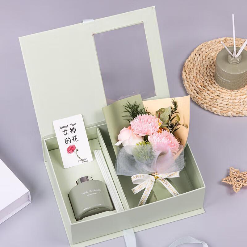 JINGRUIXIANG Scented Preserved Flower Gift Set