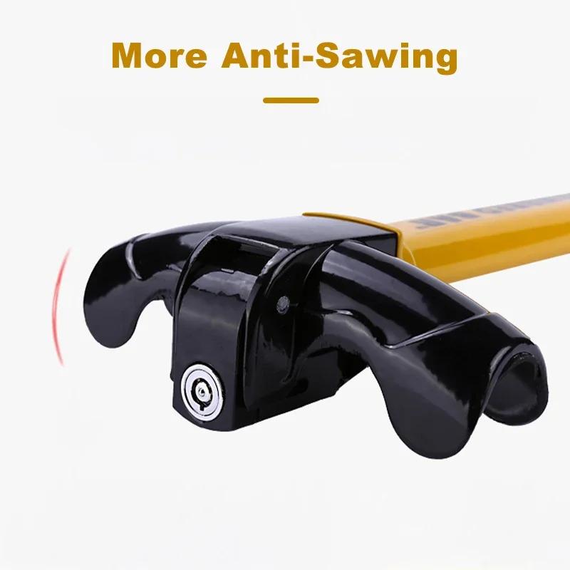 

Universal Heavy - Duty Car Steering Wheel Lock with Anti - Theft Rotary Design: Premium Security Device for All Vehicles