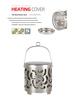 Portable Mini Stainless Steel Camping Heater for Autumn and Winter