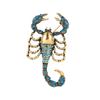 Scorpio Scorpion Brooch & Pin - Summer T-Shirt, Cheongsam Dress Accessory