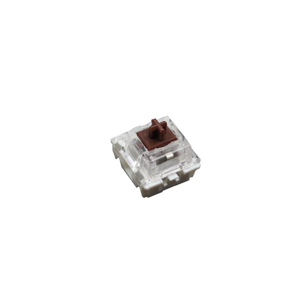 100PCS Mechanical Keyboard Black Blue Brown Red Key Switch For CIY Sockets SMD 3pin Thin Pins Compatible With MX Switch