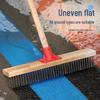 SUNWRAP Long Handle Hard Bristle Floor Cleaning Brush