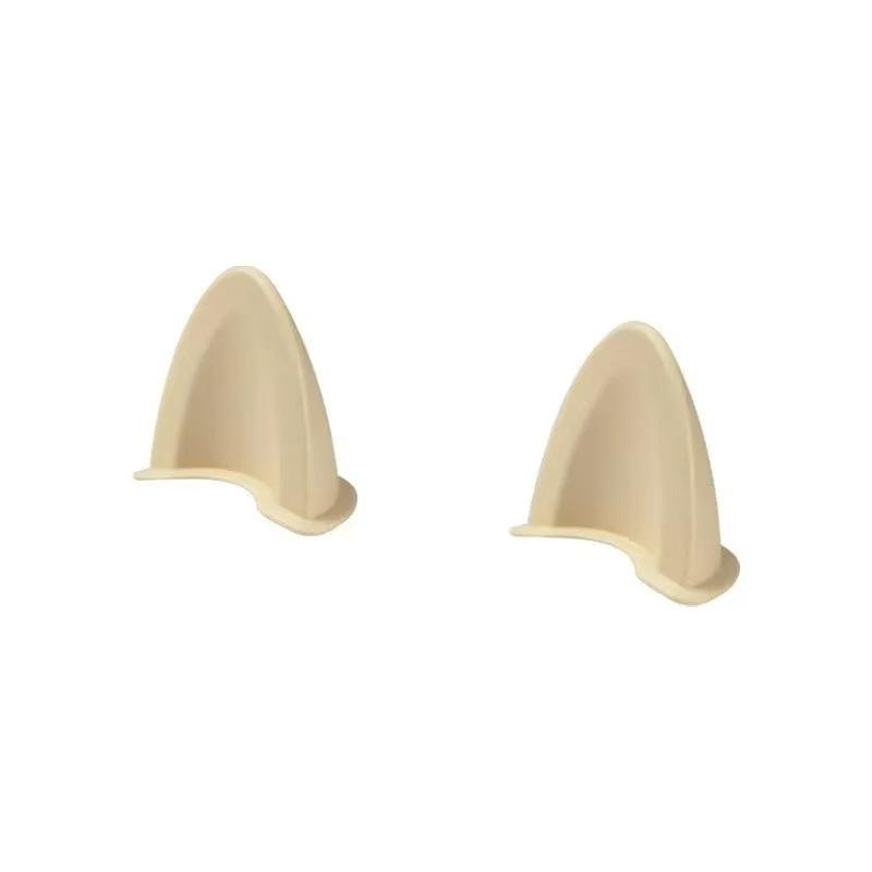 Yadea Bear Ear Electric Scooter Accessories: Cute Battery Car Stickers & Creative Helmet Decorations.