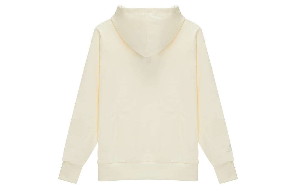 New Balance Sweatshirt Fall Winter Unisex Ecru AMT31313-CIC