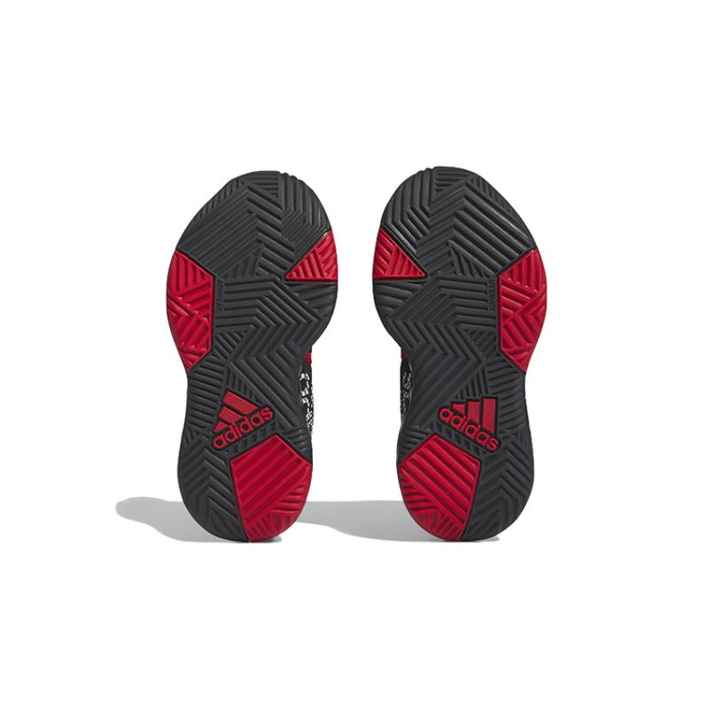 adidas Ownthegame 2.0 Core Black Cloud White Vivid Red GS Sneakers IF2693
