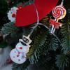 1.65M/10 Light Christmas Lights String 10 Christmas Patterns LED String Light  Desk