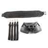 Comfortable Fishing Fighting Waist Belt Adjustable Fishing Belt Rod Holder Waist Belt for Saltwater/Freshwater Fishing