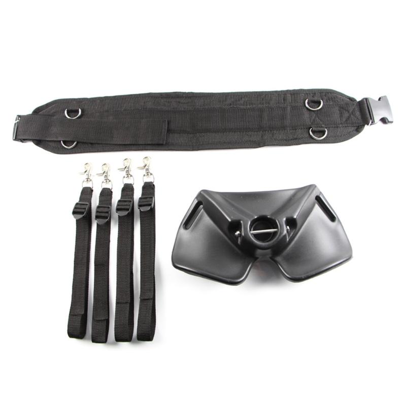 Comfortable Fishing Fighting Waist Belt Adjustable Fishing Belt Rod Holder Waist Belt for Saltwater/Freshwater Fishing 1