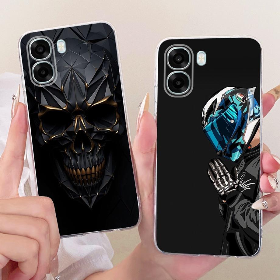 Cool Style Cartoon Fashion Phone Case For Oppo A6x A6s A6t A6 4G 5G / Oppo A6T Pro 4G Fundas Clear Soft Silicone Coque Cover