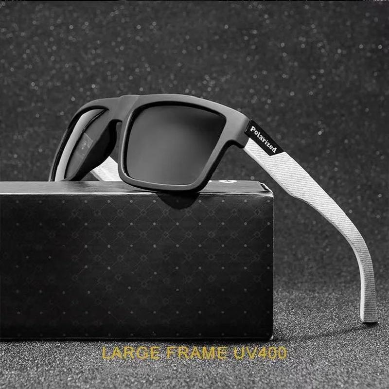 RUISIMO 2PCS UV400 Sunglasses for Men Women Designer Driving Sun Glasses Outdoor Fishing Mountain-climbing