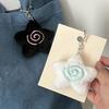 Adorable Starfish Sturdy Plush Keychain Lovely Bag Charm Accessory Portable for Girls Teens Couples Daily Casual Use