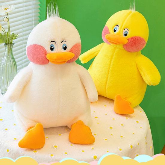 Lindo Peluche de Pato Grande Suave Animal de Peluche para Abrazar Reconfortante Almohada para Dormir Regalo para Niños y Adultos
