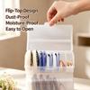 Dust-proof Powder Puff Case Clear Beauty Sponge Holder Makeup Blender Holder  Home Travel