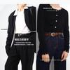 Simple Suit Decorative Belt Black Ladies Belt Casual Jeans Belt