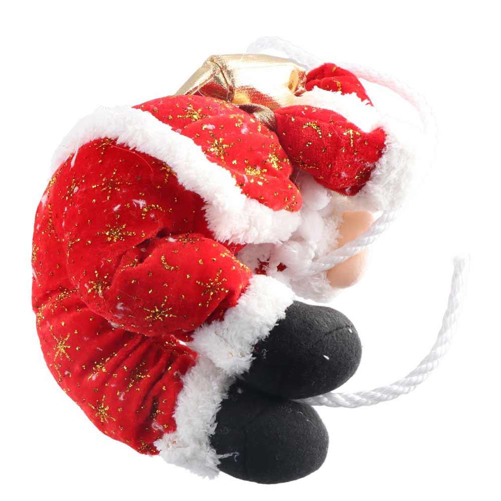 Weihnachten Weihnachtsdekorationen Hängende Santa Puppe Anhänger Weihnachtsmann Baumschmuck Plüschpuppe Spielzeug