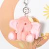 Süß Süß Kleiner Sitzender Elefant Plüschtier Puppe Anhänger Tasche Hängendes Ornament Cartoon Kreative Puppe