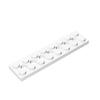 10pcs 3738 Plate 2 X 8 with 7 Holes Bricks Collections Bulk Modular Toys For Technical MOC DIY Gift Buildings Blocks