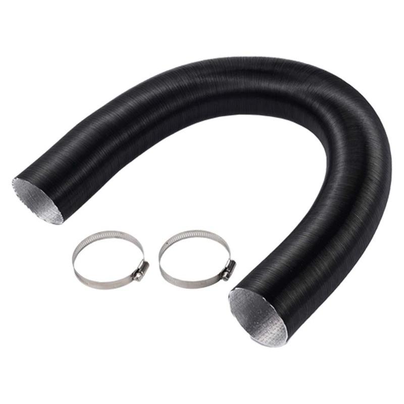 75mm Air Diesel Parking Heater Duct Pipe Tube Hose 100/200/300cm Length for Parking Heater Flexible Exhaust Pipe Tube Extendable