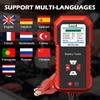 12V 24V Car Battery Tester 40-3000 CCA Cranking Charging Lead Acid Battery Capacity Analyzer Tool Lancol Micro 500 with QR Code