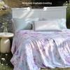 FUANNA Lightweight Tencel Cool Summer Quilt with Tussah Silk Fill
