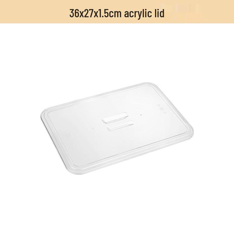 Stainless Steel Buffet Tray with PC Lid