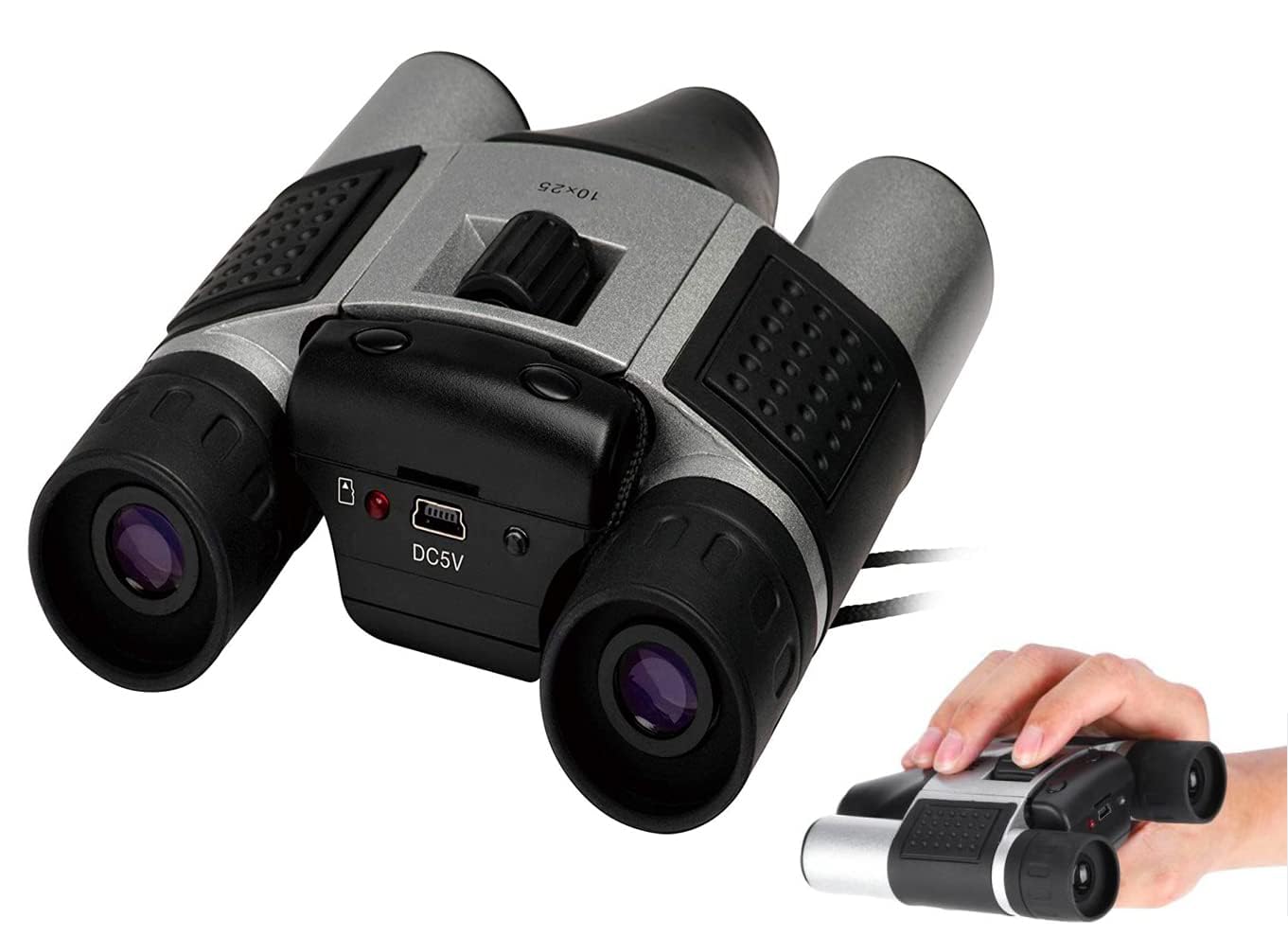 

Digital Binoculars with Up to 10x Zoom and Recording Captures and Lightweight and for Outdoor Bird and Includes Japanese Instruction Manual Function,
