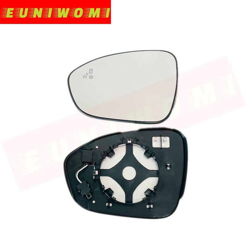 Outside Door Convex Heated Car Mirror Glass With Blind Spot For DACIA SANDERO LOGAN JOGGER