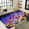Cute Cartoon B-Brawl Game Floor Mat Retro Multiple Choice Living Room Kitchen Rug Non-Slip Modern Home Decor