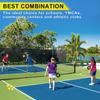 Pickleball-Schläger aus Kohlefaser-Wabenstruktur für Outdoor-Sportarten