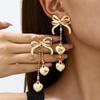Boucles d'oreilles pendantes tendance pour les bijoux pour femmes