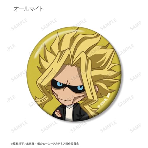 My Hero Academia" Trading Chibi Character Red Casual Clothes Ver. Metallic Can Badge Box of 15