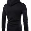 Men's Brushed Slim Fit Hooded Sweatshirt & Pullover Set