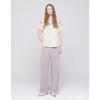 SON JUNG WAN Women Flower Lace Contrast Blouse Zbl6262221
