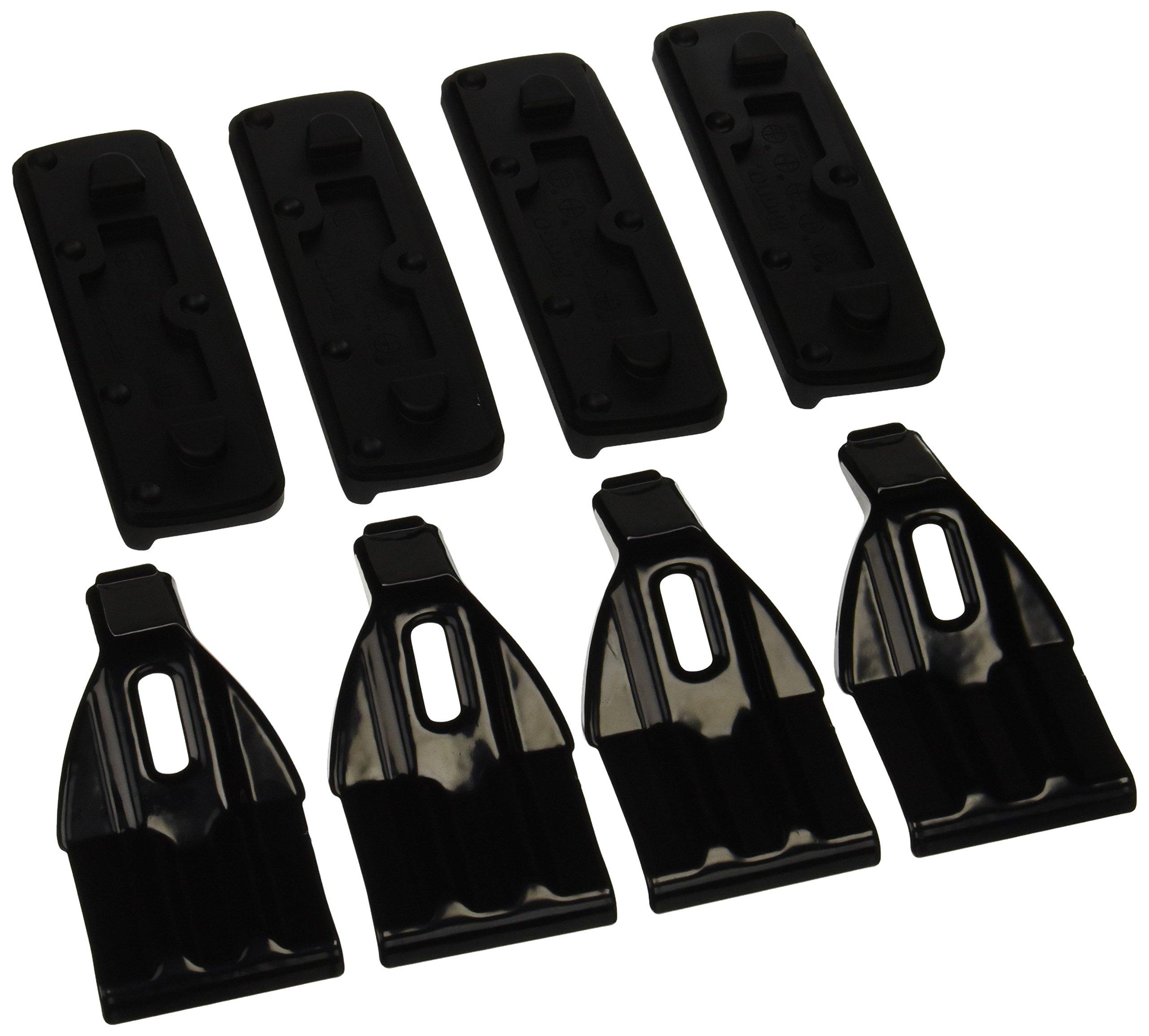 

Carmate inno Roof Carrier Basic Mounting for Nissan Moco and Suzuki MR Wagon Wagon R and Other Models Hooks, K236, (H.18-H.23), (H.15-H.20), чёрный