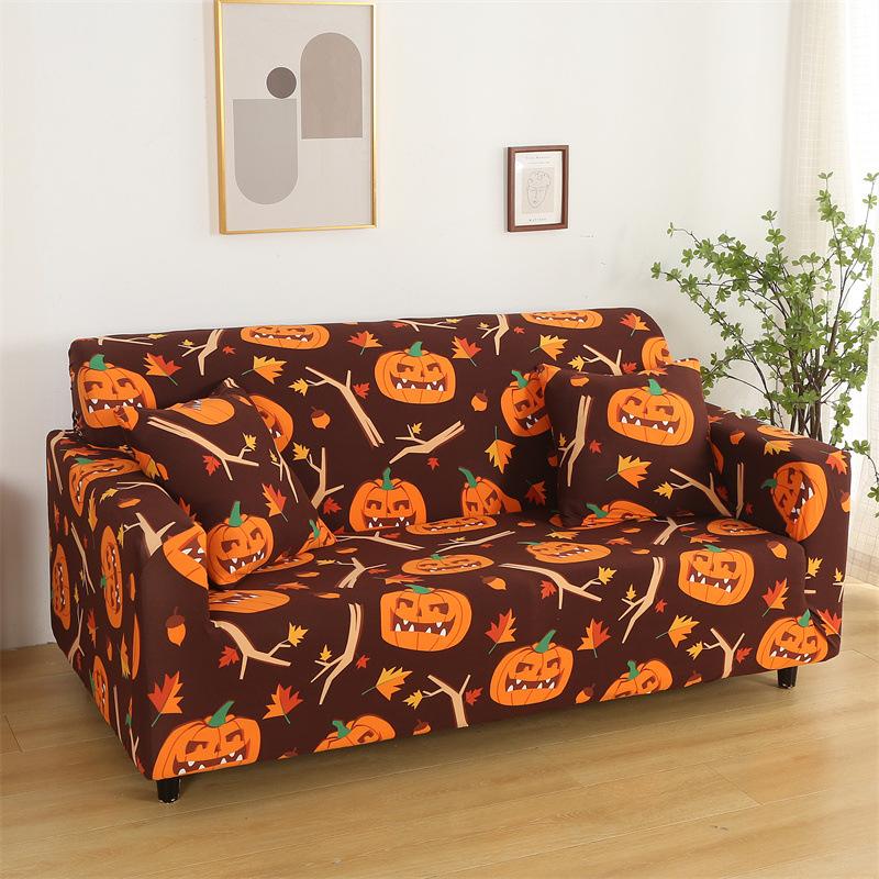 Christmas Elastic Sofa Covers for Living Room Funda Sofa Couch Cover Chair Protector Universal Sofa Slipcovers X-mas Home Decor
