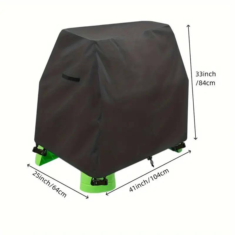 

Water Table Cover Suitable for Step2 Rain Shower Pool, Dust And UV Protection Outdoor Cover 104x64x84cm чорний