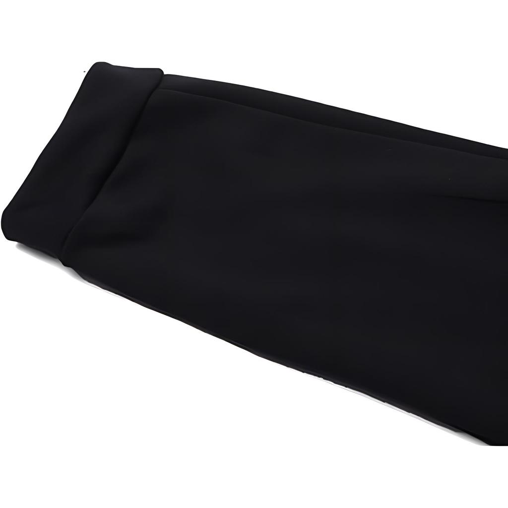 Adidas Letter Print Mid-Rise Comfortable Soft Simple Knitted Sports Pants Women Pants Black CV7573