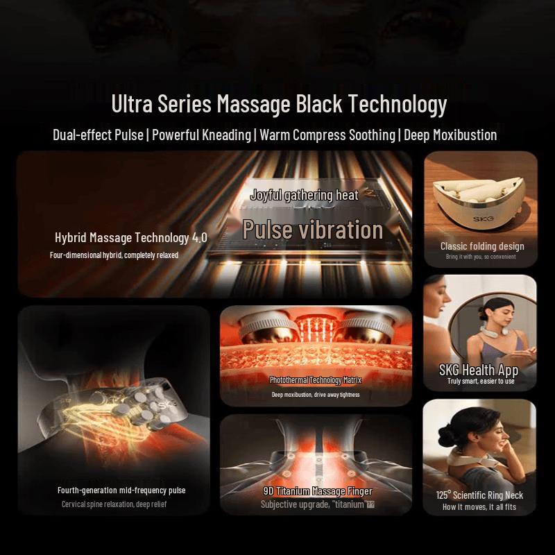 SKG G7 Ultra Neck Massager CN Plug (adapter Included)