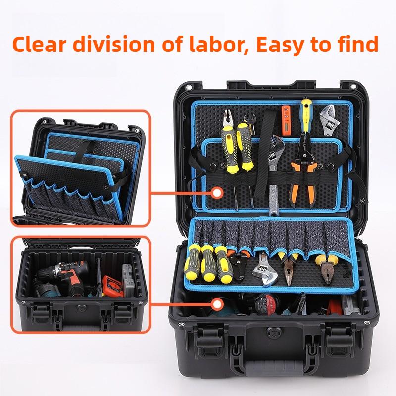 Portable Tool Box Hardware Tools Storage Case Electrician Maintenance Multi-layer ToolBox Industrial-grade Tools Organizer