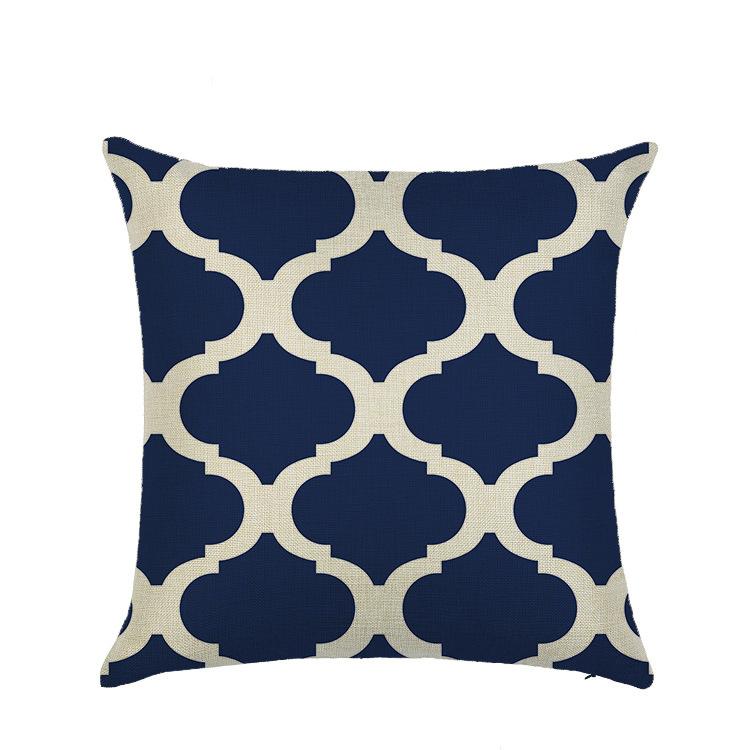 Geometric Pillow Cover, Abstract Line, Home Living Room, Sofa Cushion Cover, Bedroom Bedside Pillow Cover