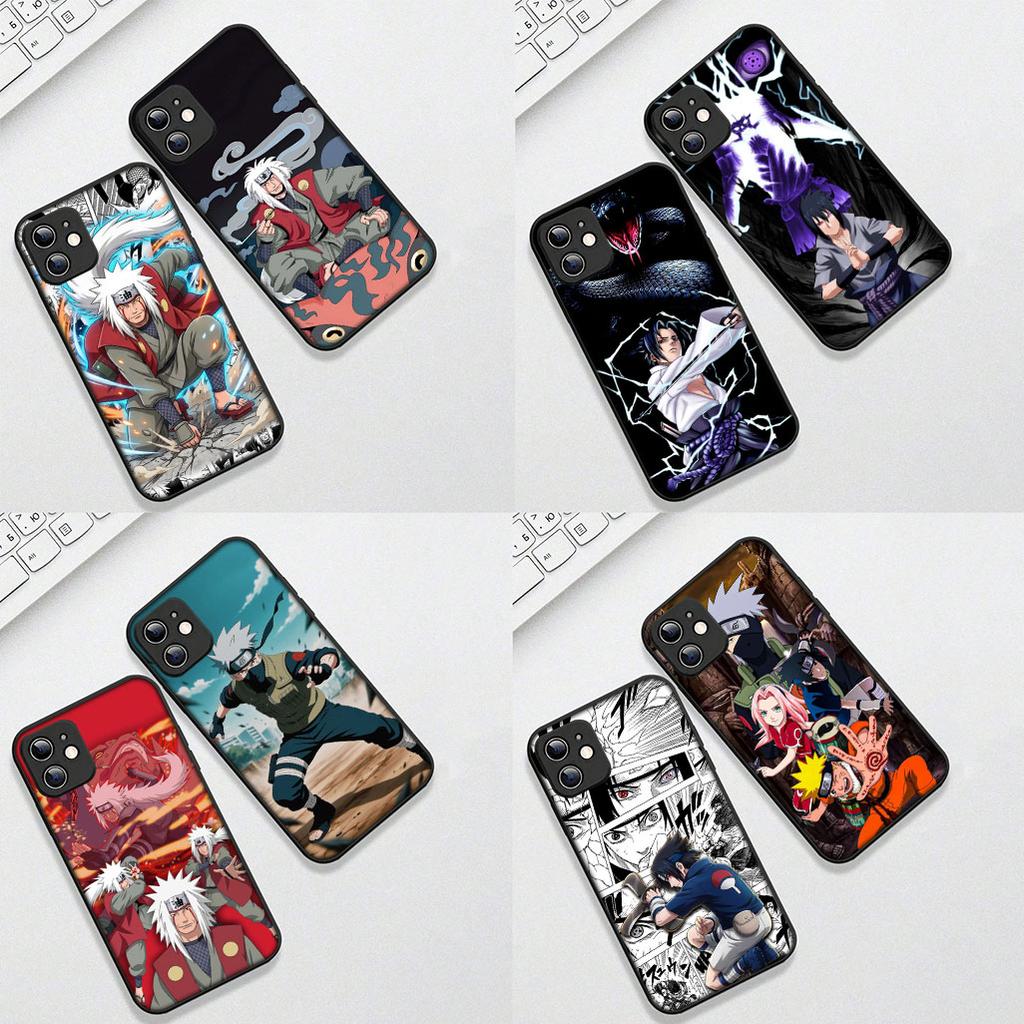 Jiraiya Kakashi Narutos Uchiha Sasuke Phone Case for Apple iPhone 12 13 Pro Max Mini ProMax X XR Air XS 12Pro 13Pro Cover