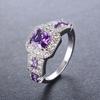 Platform Shi Exquisite Ring, Simple Style